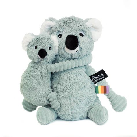 Peluche Koala Trankilou Mamá Y Bebé - Menta-0