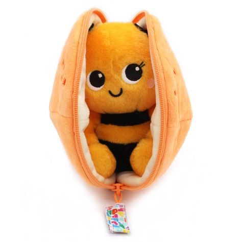 Peluche Reversible Buzzet La Abeja - Mandarina-0