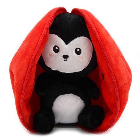 Peluche Reversible Comet La Chinita - Tomate-0
