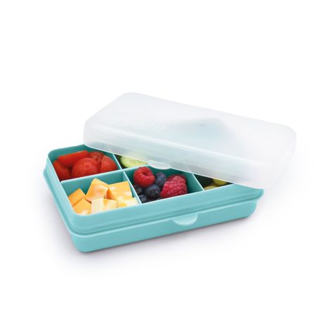 Caja Contenedora Mini Para Snacks Azul-0