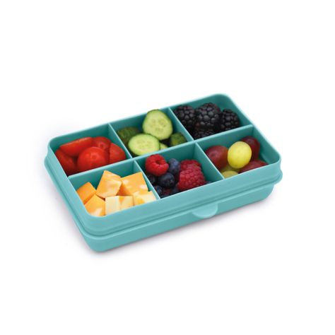 Caja Contenedora Mini Para Snacks Azul-1