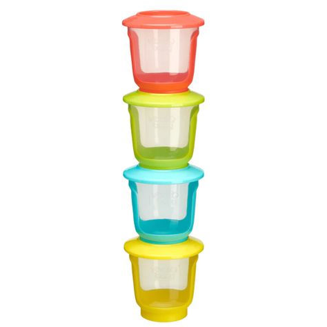 Pack De 4 Pocillos De Almacenamiento 120 ML-2