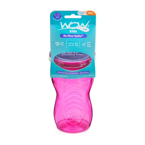 Vaso Wow Cup Kids Tritan Rosado-3