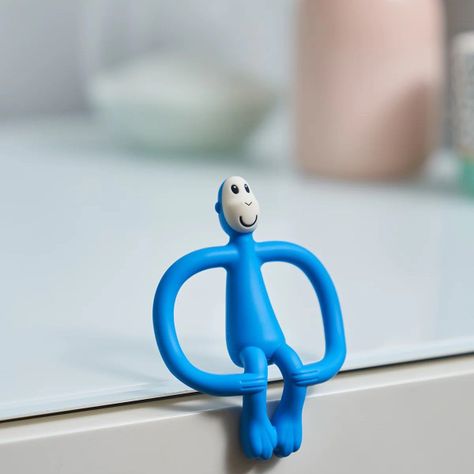 Mordedor Matchstick Monkey Azul-3