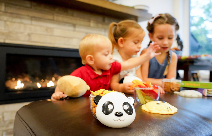 Pack De 2 Contenedores Para Snacks Oso-Panda-5