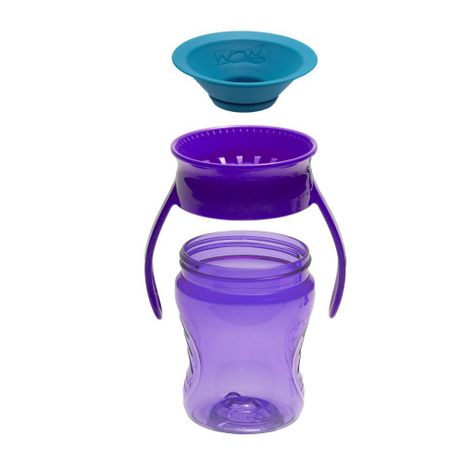 Vaso Wow Cup Baby Tritan Morado-1