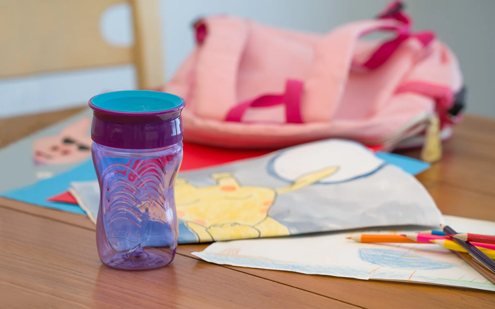 Vaso Wow Cup Kids Tritan Morado-3