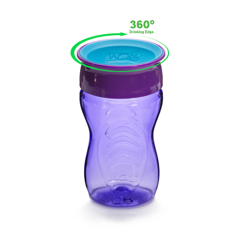 Vaso Wow Cup Kids Tritan Morado-1