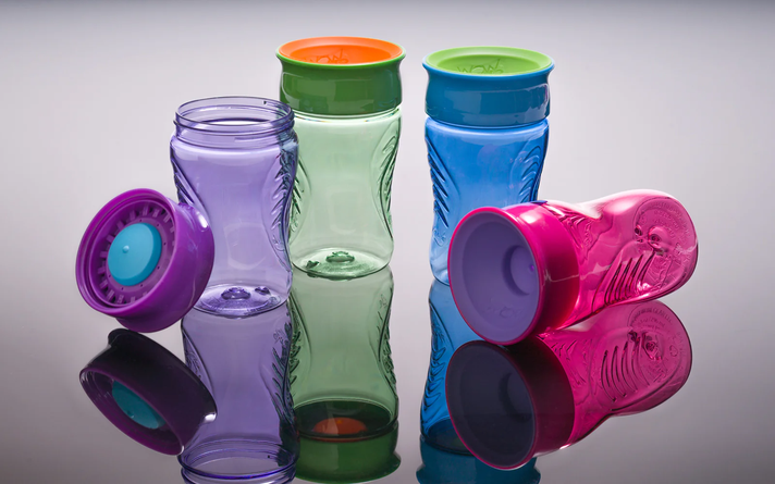 Vaso Wow Cup Kids Tritan Morado-4