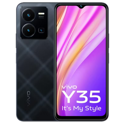 Vivo Y35 128GB - Negro - Reacondicionado-0