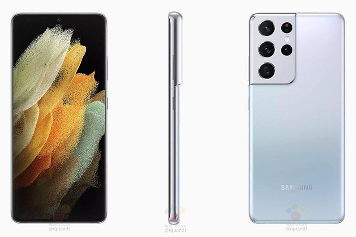 Samsung Galaxy S21 Ultra 5G 128GB - Reacondicionado - Silver-1