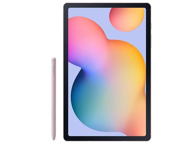 Samsung Galaxy Tab S6 Lite 2022 64GB 10,4" WiFi + S Pen + Book Cover - Chiffon Pink-0