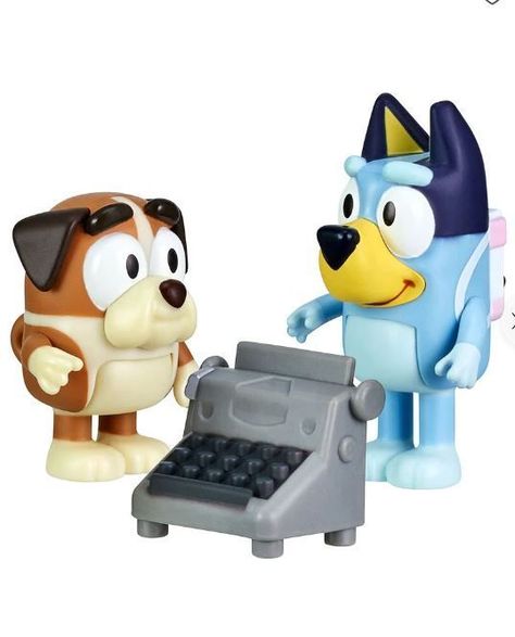 Pack 2 Figura de Acción Bluey & Winton-2