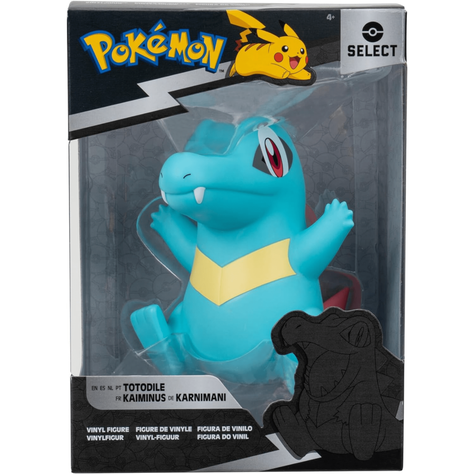 Figura: Totodile - Pokémon Figura De Vinilo 10 Cm-0