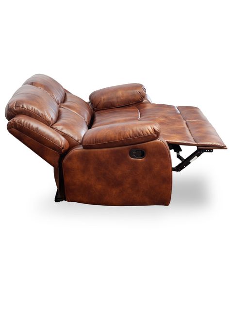Berger reclinable de 2 cuerpos color café moro-2