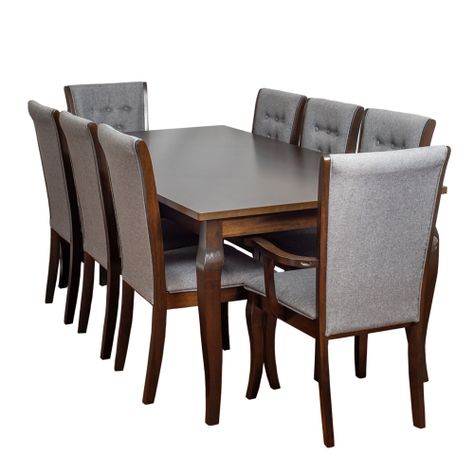 Comedor madera con 8 sillas modelo Montreal-0