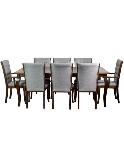 Comedor madera con 8 sillas modelo Montreal-1