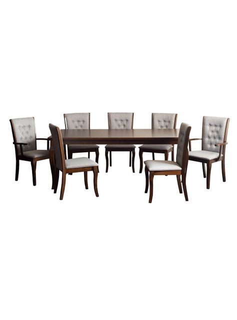 Comedor madera con 8 sillas modelo Montreal-3