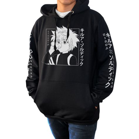 POLERON OVERSIZE HUNTER X KILLUA DRINKING -0
