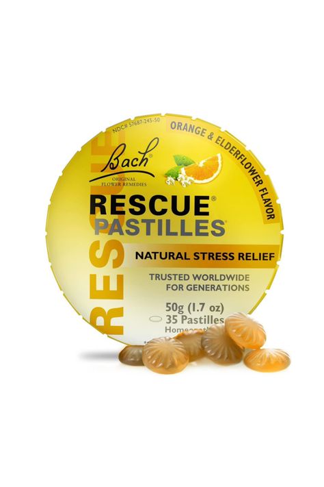 Flores de Bach Rescue Pastilles - Sabor Naranja-0