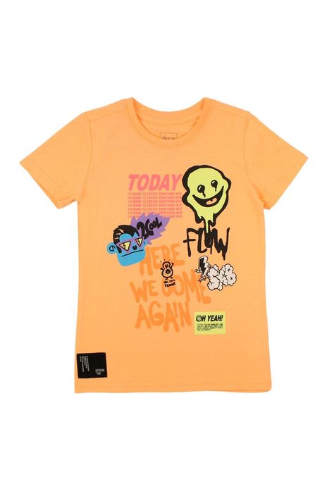 Polera kids niño estampada go 243-0