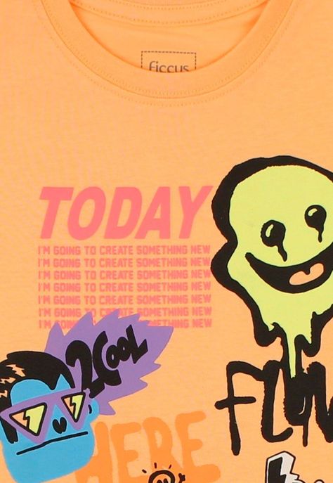Polera kids niño estampada go 243-2