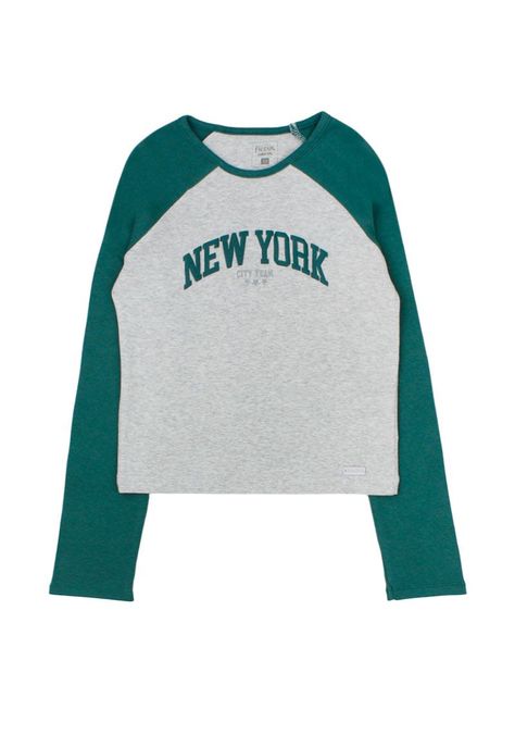 Polera junior niña manga raglan academy 360b-0