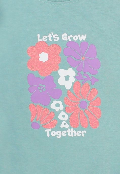 Polera kids niña glitter day to day 737z-2