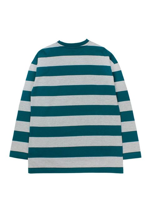 Polera junior niño listada academy 327-1