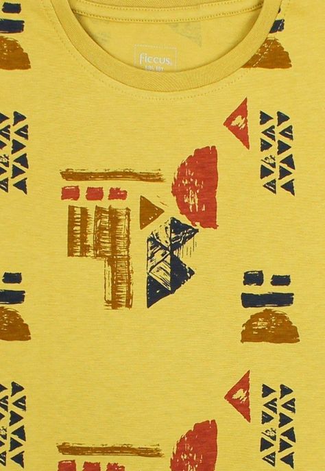 Polera kids niño estampada earth 232-2