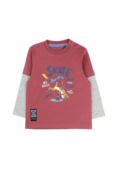 Polera bebé niño doble manga move 143-0