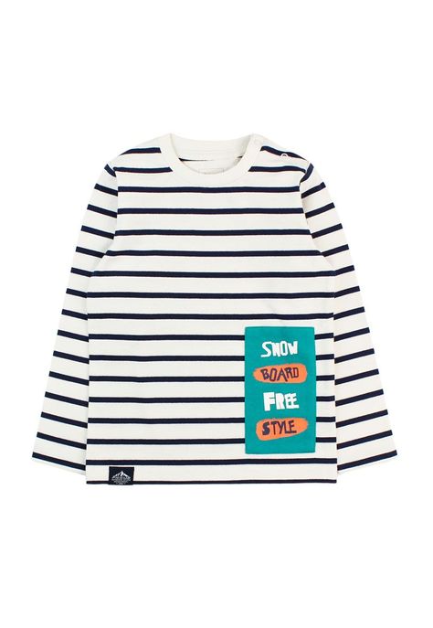 Polera kids niño listada arctic 232-0