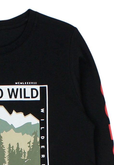 Polera junior niño foresta 332-2