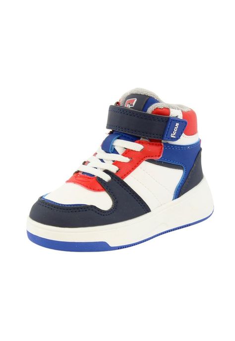 Zapatilla urbana caña velcro elástico kids niño 865-1