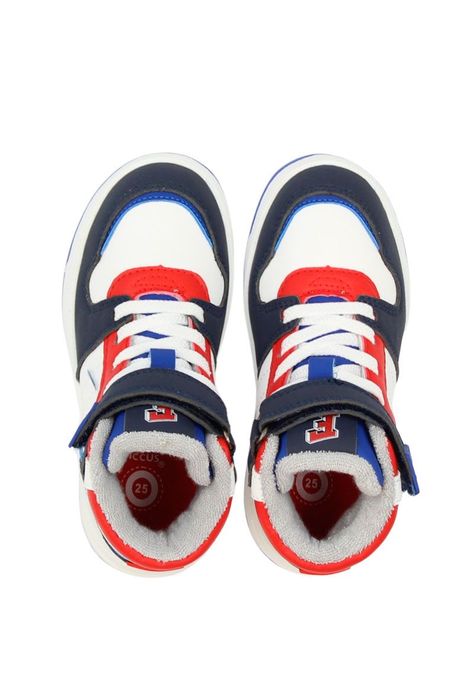 Zapatilla urbana caña velcro elástico kids niño 865-2