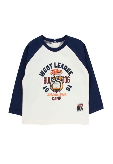 Polera bebé niño manga raglan academy 138-0
