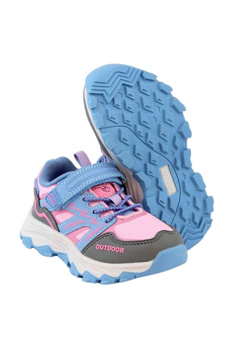 Zapatilla ficcustex velcro baja elástico kids niña 857-3