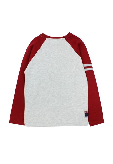 Polera kids niño manga raglan academy 225-1