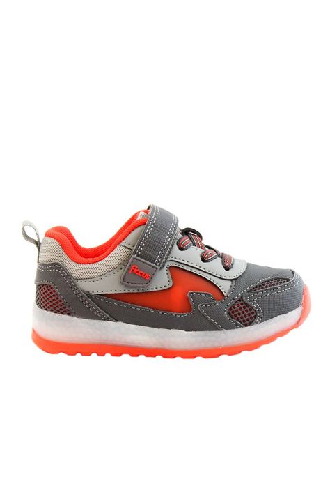 Zapatilla led velcro elástico kids niño  945-0