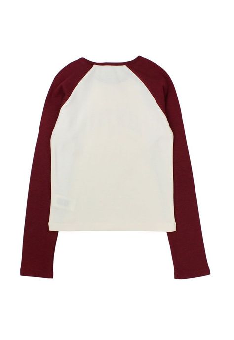 Polera junior niña manga raglan academy 360-1