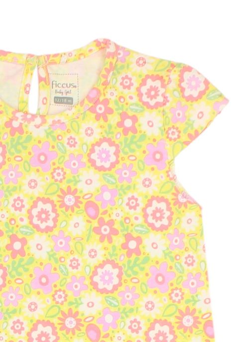 Vestido bb niña estampado day to day 727-2