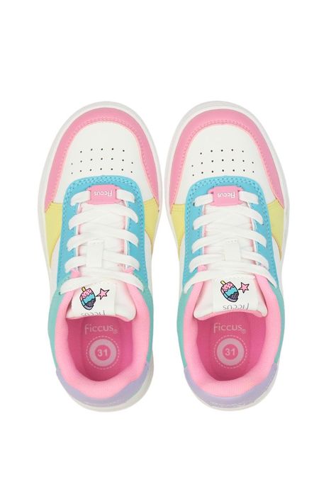 Zapatilla urbana cordón junior niña 911-2