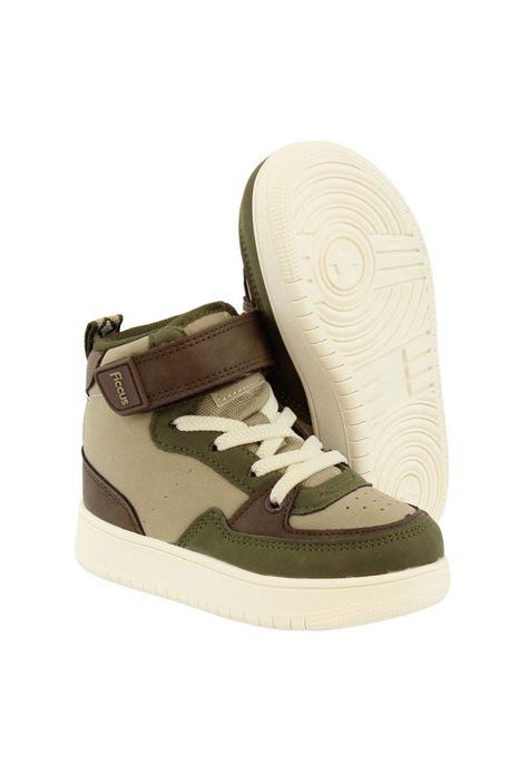 Zapatilla urbana caña velcro elástico kids niño 862-3