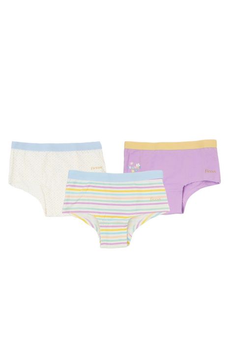 Pack triple pantaleta kids niña 650-0
