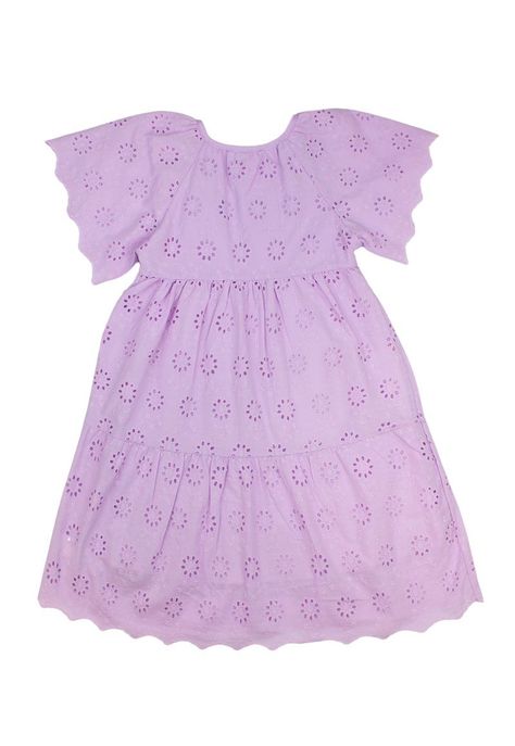 Vestido kids niña broderie earth 318-1