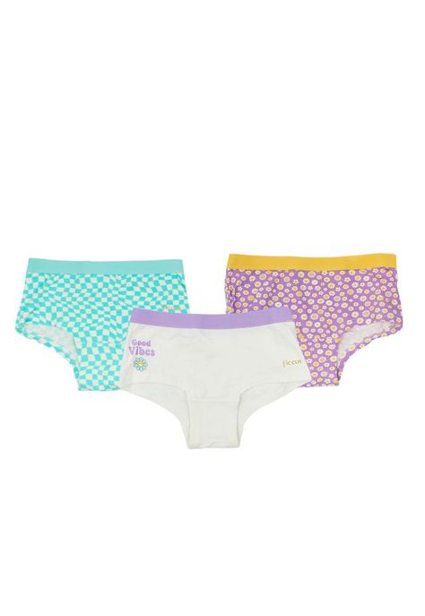 Pack triple pantaleta kids niña 649-0