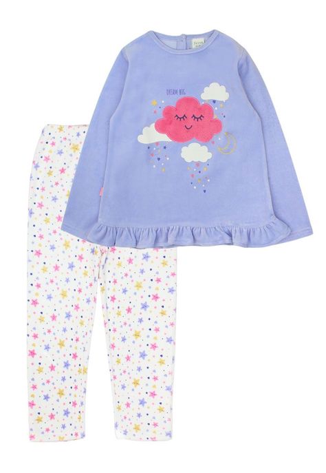 Pijama kids niña plush 323b-0