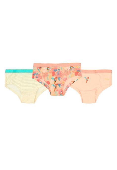Pack triple pantaleta teens niña  660-0