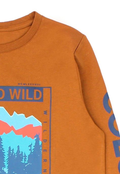Polera junior niño foresta 332-2