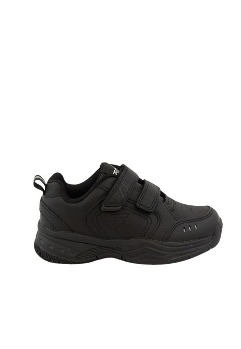 Zapatilla escolar basica negra 927-0